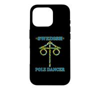 Pole Dancer suédois Drôle Midsummer Maypole Midsommar Suède Coque pour iPhone 16 Pro