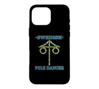 Pole Dancer suédois Drôle Midsummer Maypole Midsommar Suède Coque pour iPhone 16 Pro Max