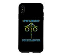 Pole Dancer suédois Drôle Midsummer Maypole Midsommar Suède Coque pour iPhone XS Max
