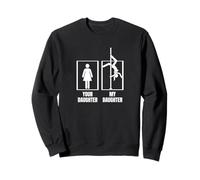 Pole Dancing Your Fille Ma Fille Maman Pole Dance Amusante Sweatshirt