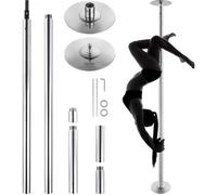 Pôle de Danse - VEVOR - Barre de Pole Dance Pôle de Danse à la Barre Verticale pour Bar Club 2810 x 230 x 230 mm pour Bar Domicile