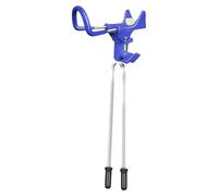 Pôle de pêche pour le terrain, réglable de plage, support portable à 360 degrés, rotation en métal, équipement pour rivière lake shore, kayak, plage