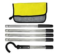 Pole de piscine avec crochet de sécurité - Hook Robot | Hook pour l'élimination du robot de la piscine | Crochets de piscine réglables en acier inoxydable | Pièces de rechange plus propres pour L