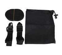 Pole de Poteau de Tente à Vent Fixe Fixation Fixation Fixation Lightweight Polt-Polon Strap avec Sac de Rangement pour Camping en Plein air