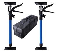 Pôle de support réglable - Outil troisième main de 48,3 à 114,3 cm - Support de barre de levage de 20 kg - Système de levage de travail pour construction, de porte, réfrigérateur, store et
