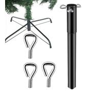 Pôle d'extension de base d'arbre - Riser d'arbre de Noël polyvalent, élévateur d'arbre artificiel en métal | Hauteur d'arbre de Noël, rehausseur d'échafaudage d'arbre pour arbres plus hauts, poteau