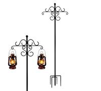 Pole du Support d'alimentation des Oiseaux | Station de mangeoires à Oiseaux en Plein air Robuste | Backyard Wildlife Regarder Hanger pour Garden Yard Pary Patio Courtyard
