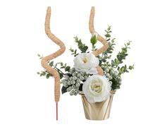 Pole en Mousse - Support De Monstera Pliable, Support De Bâton pour Les Intérieures | Système De Poteaux De Mousse De Noix De Coco Naturelle, Structure De Poteaux De Formation De Vigne