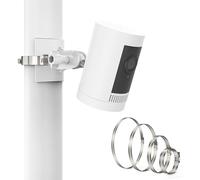 Pole Mount for Outdoor Camera & Battery (Stick Up Cam/Pro),Indoor Camera (Indoor Camera),Spotlight/Plus/Pro Camera and Solar Panel (White,1PC)