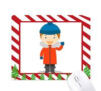 pôle sud bd froid tapis de souris canne de noël du tapis.