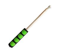 Pôle Télescopique Guidage Professionnel avec Poignée Souple Antidérapante Utilisé comme Mât Drapeau Support Bannière Pointeur Enseignement Adapté Aux, Vert, 1.2 m