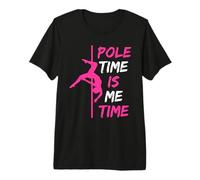 Pole Time is Me Time Cute Pole Dance T-Shirt Haut de Gamme