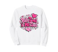Pole Time is Me Time Pole Dance Citation Rose Sweatshirt