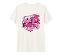 Pole Time is Me Time Pole Dance Citation Rose T-Shirt Haut de Gamme