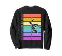 Pole Time is Me Time Pole Dance Vintage Sunset Sdicton Sweatshirt