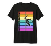 Pole Time is Me Time Pole Dance Vintage Sunset Sdicton T-Shirt Haut de Gamme
