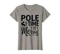 Pole Time is Me Time Silhouette Pole Dance T-Shirt