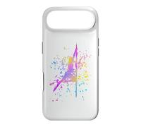 Poledance Bar Fitness Paint Splatters Femme Pole Dance Coque pour iPhone Air
