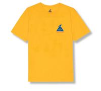 Poler T-Shirt Extérieur Coton Beige Imprimé Jaune Homme Manches Courtes M