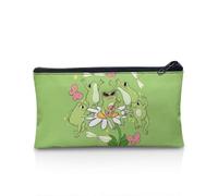 POLERO Trousse à crayons avec fermeture éclair pour filles et garçons, Fête grenouille, Taille unique, Cartable