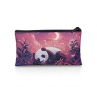 POLERO Trousse à crayons avec fermeture éclair pour filles et garçons, Panda Moon Stars, Taille unique, Cartable