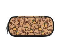 POLERO Trousse à crayons de dessin animé pour garçons et filles - Trousse de papeterie mignonne - Fournitures de bureau, Motif Capybara, Taille unique, Cartable