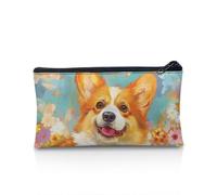 POLERO Trousse à crayons imprimée pour garçons et filles, Corgi., Taille unique, Cartable