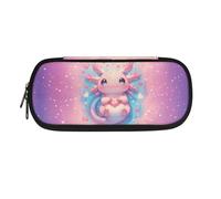 POLERO Trousse à crayons pour bureau, école, papeterie, trousse à crayons pour filles, garçons, adolescents, étudiants, Cœurs axolotl, Taille unique, Cartable