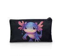 POLERO Trousse à crayons pour filles et garçons - Trousse à crayons avec fermeture éclair pour bureau, Axolotl, Taille unique, Cartable