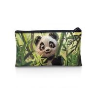POLERO Trousse à crayons pour filles et garçons - Trousse de rangement pour fournitures scolaires - Jolies pochettes à crayons, panda, Taille unique, Cartable