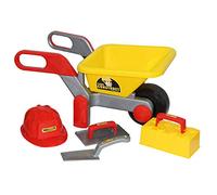 Polesie Brouette + maurerset avec Casque, 4 pièces