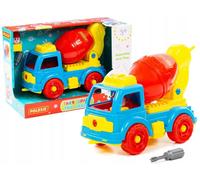 Polesie Transport de blocs "camion de béton" (29 pièces) (emballé)