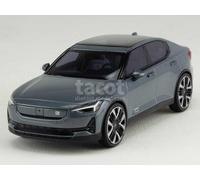 Polestar 2 facelift 2023 bleu-gris, voiture miniature 1/43e, NOREV 872014