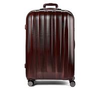 Polestream Moonrock 4 roulettes Trolley L 78 cm avec soufflet d'extension rouge