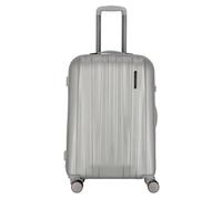 Polestream Moonrock 4 roulettes Trolley M 69 cm avec soufflet d'extension couleur argent