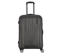 Polestream Moonrock 4 roulettes Trolley M 69 cm avec soufflet d'extension noir