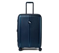 Polestream Paris 4 roulettes Trolley 69 cm avec soufflet d'extension bleu