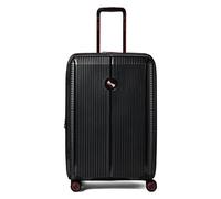 Polestream Paris 4 roulettes Trolley 69 cm avec soufflet d'extension noir