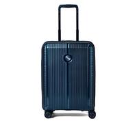 Polestream Paris 4 roulettes Trolley de cabine 55 cm avec soufflet d'extension bleu