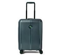 Polestream Paris 4 roulettes Trolley de cabine 55 cm avec soufflet d'extension vert