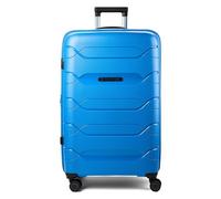 Polestream Strz by Asteroid 4 roulettes Trolley L 74 cm avec soufflet d'extension bleu