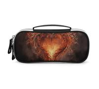 POLESVBM Trousse de maquillage Organisateur de maquillage Show A Heart on Fire Imprimé Voyage Maquillage Bag Cosmetic Bag Cosmetic Organizer Bag, style, Taille unique, Sac de maquillage, Style