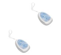 POLGDW Lot de 2 brosses for chat, peigne for caniche, brosse for chien, brosse de massage en caoutchouc for animaux de compagnie, brosse de lissage for chiens, peigne de modelage de beauté for chien,
