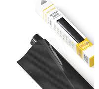 POLI-FLEX® Carbon Film de transfert pour textiles - Film design aspect carbone à repasser - Film de traceur pour t-shirts DIY - Noir carbone - 30,5 cm x 61 cm