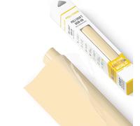 POLI-FLEX® TURBO® Film de transfert pour textiles - Film flexible à thermocoller - Film de traceur pour t-shirts DIY - Beige mat - 30,5 cm x 122 cm