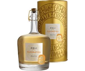 Poli Grappa Cleopatra Moscato Oro 40% Vol. 0,7l in Tinbox