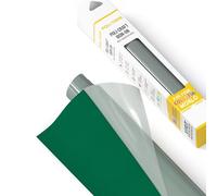 POLI-TAPE TUBITHERM® FLOCK Film de transfert avec surface veloutée pour textiles - Film floqué à thermocoller - Film pour traceur pour t-shirts DIY - Vert - 30,5 cm x 61 cm