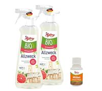 Poliboy Bio Nettoyant universel pour toutes les surfaces, y compris le bois - Végétalien - 2 x 500 ml - Avec échantillon de produit - Fabriqué en Allemagne