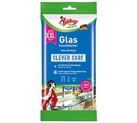 Poliboy Lot de 24 lingettes humides XXL pour verre Sans traces Nettoyage rapide Pour les petits problèmes du quotidien