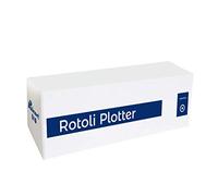 POLICART Pack 4 Rouleaux Traceur 61 x 50 mètres 90 GR. Impression Jet d'encre sur Papier Blanc mq 50 Core Compatible avec HP EPSON Canon